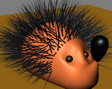 Cartoon Hedgehog Free 3d Modell Max Vray Open3dmodel