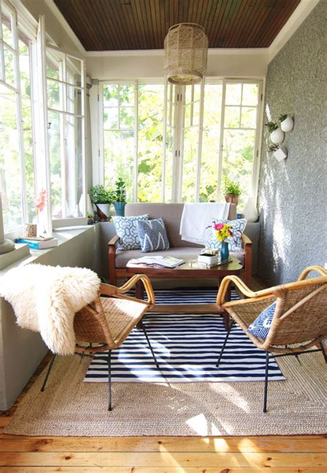 Top picks for sunroom furnishings include durable natural. 16 Sunroom Decor Ideas to Brighten Your Space