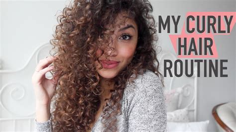 Curly Hair Routine 2017 Youtube
