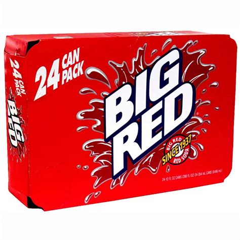 Big Red Soda 12 Oz Cans Suitcase Shop Soda At H E B