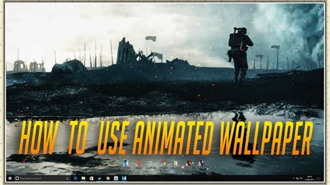 How To Set Up Your Moving Wallpaper Animated Wallpaper Youtube