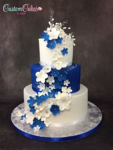 Royal Blue Wedding Cakes Artofit