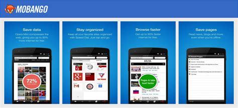 Another browser option for android. Download Opera Mini from Mobango - Opera India