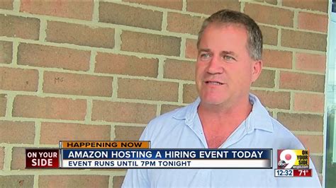 Amazon Hosts Hiring Event Today Youtube