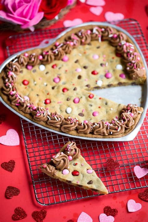 Valentine Cookie Cake Recipe Peas And Crayons Recipe In 2023