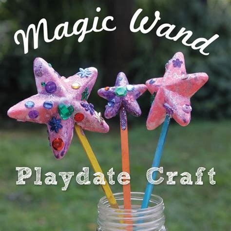 Quick And Easy Sparkly Magic Wands Perfect For Little Girls Play