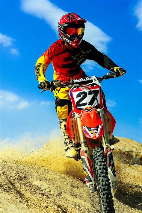 Dirt bikes provide riders with a workhorse for cutting through real mud, rocks, water and sand. Photo of Person Riding Motocross Dirt Bike · Free Stock Photo