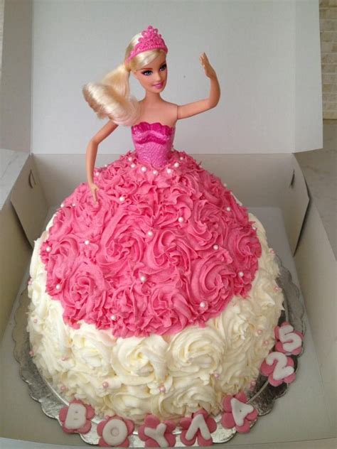Princess Barbie Cake Barbie Doll Birthday Cake Doll Birthday Cake