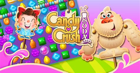 Crush the candies and earn points in this fun match 3 puzzle game! Play Candy Crush Soda Saga online and help Kimmy find her ...