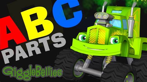 Learn colors with monster trucks for kids. Monster Truck Alphabet Rhyme - Night ABCs + More Monster ...
