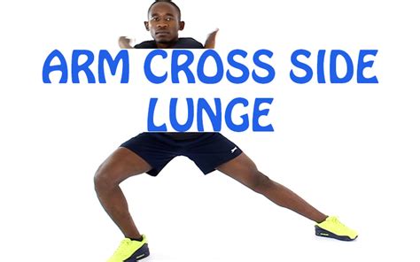How To Do Arm Cross Side Lunge Exercises Properly Focus Fitness