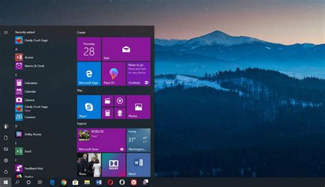 Microsoft Releases Windows 10 Version 1903 Build 18312