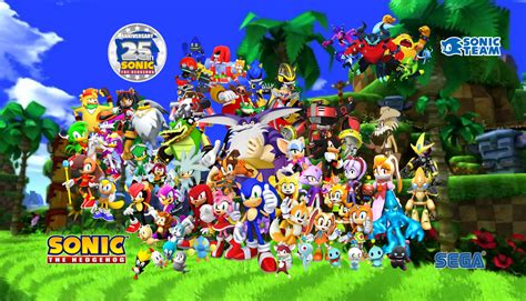 25th Anniversary Of Sonic The Hedgehog Sonic Boom By 9029561 On Deviantart