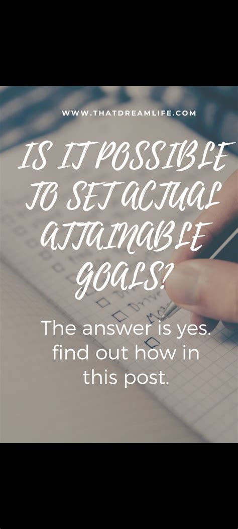 The Ultimate How To Guide On Setting Attainable Goals Goals What Is