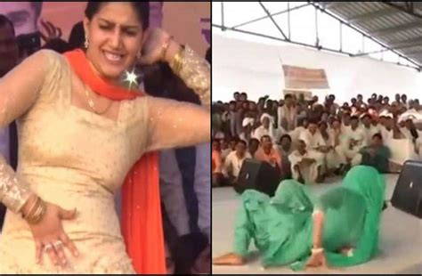 Sapna Choudhary Oops Moment While Dancing On Stage See Video