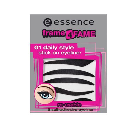 Essence Frame For Fame Stick On Eyeliner 01 Daily Style 3pcs Αυτο