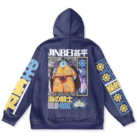 Jinbei One Piece Streetwear Hoodie Anime Ape