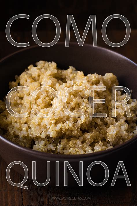 Caldo de verduras y… tapioca. Cómo COCER QUINOA 🍚 Receta Fácil - Javi Recetas
