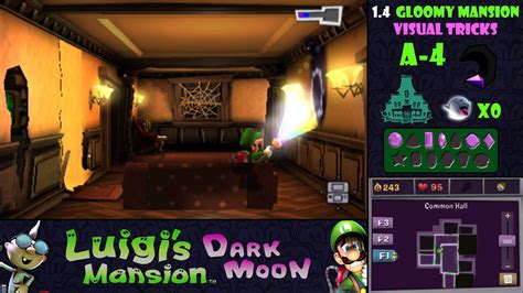 Luigis Mansion Dark Moon Walkthrough 14 Visual Tricks A 4 Youtube