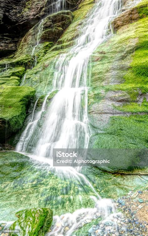 Tintagel Waterfall Stock Photo Download Image Now 2021 Algae