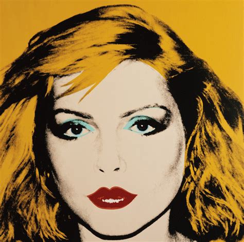 debbie harry 1980 art print by andy warhol king and mcgaw