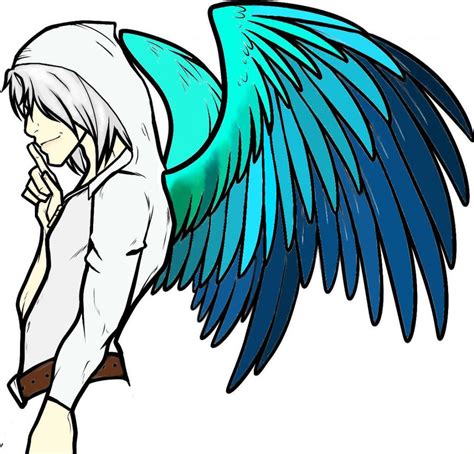 Anime Angel Boy 2 By Wolforiana On Deviantart