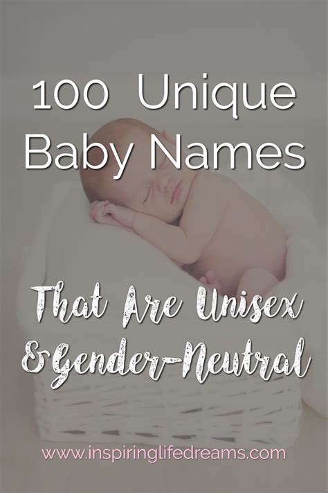 Cool And Unique Unisex Baby Names Gender Neutral Names Cool