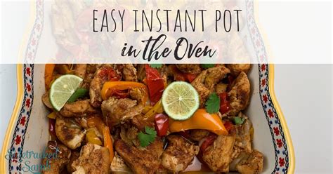 Easy Instant Pot Chicken Fajitas Recipe Sidetracked Sarah