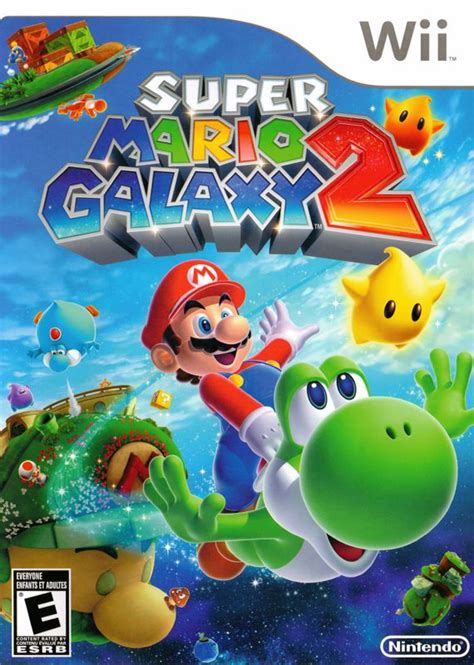 Super Mario Galaxy 2 2010 Wii Box Cover Art Mobygames