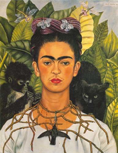 Self Portrait Frida Kahlo Art Reproduction Galerie Dada
