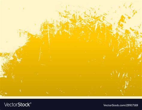 Yellow Grunge Texture Royalty Free Vector Image