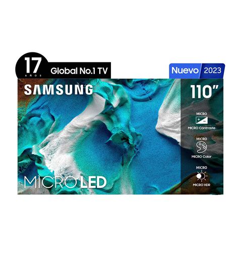 Samsung: Pantalla 110 Pulgadas Plana, MICROLED 4K, MNA110MS1ACXZX | El