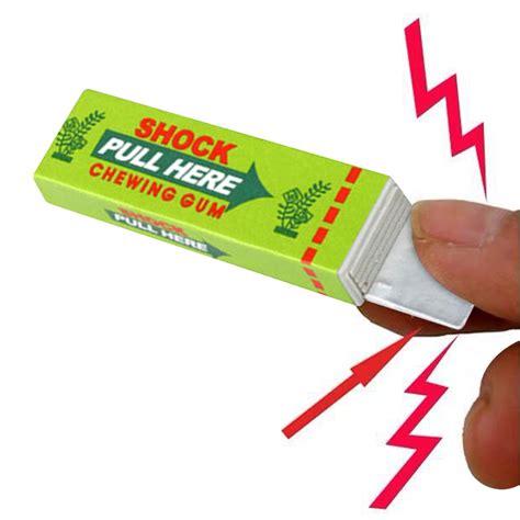 Electric Shock Joke Chewing Gum Moon Pods