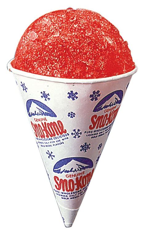 6oz Snow Cone Cups Quantity 1000