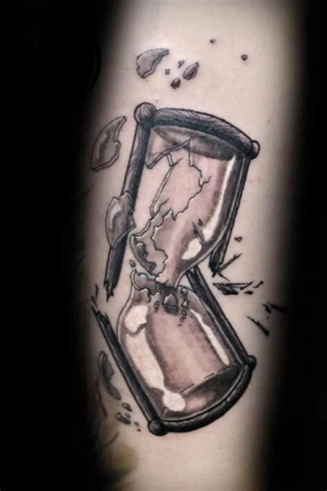 Broken Hourglass Tattoo Designs Inspiration Guide Video