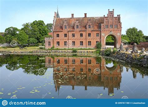 Egeskov Castle Is Located Near Kværndrup In The South Of The Island Of