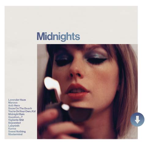 Midnights Moonstone Blue Edition Digital Album Taylor Swift Official