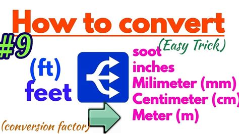 Ft to m (feet to meters) converter. How to convert Feet to Mm, cm, m, soot and inch in length ...