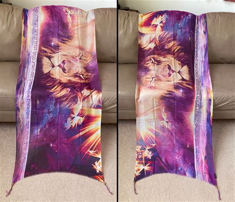 Kingly Lion Of Judah Shawl Prophetic Art Christian Ts Etsy