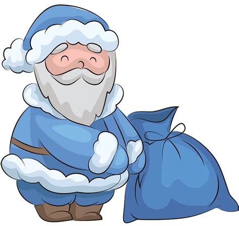 Santa Claus With Sack Clipart Free Download Transparent Png Creazilla