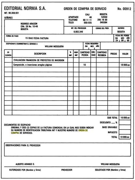 Labor Documentos Comerciales