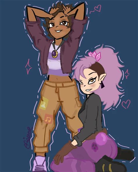 𝐋𝐞𝐱𝐢𝐞𝐩𝐞𝐝𝐢𝐚 ︎⚠︎ On Twitter Two Awesome Girlfriends 🔥💛💜 Theowlhouse