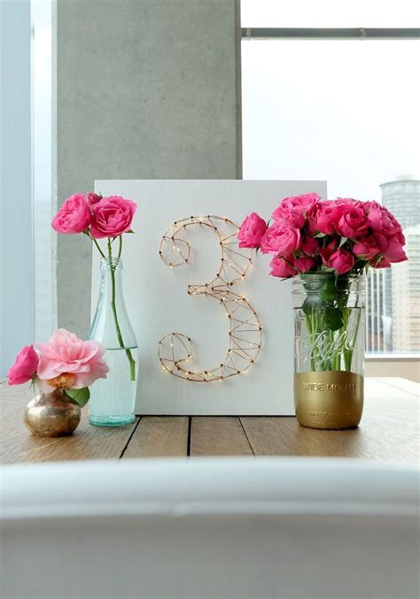 20 Diy Table Numbers And Holders For Weddings Diy Table Numbers