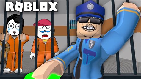 Roblox Escape Prison Obby New Full Gameplay Khaleel And Motu Youtube