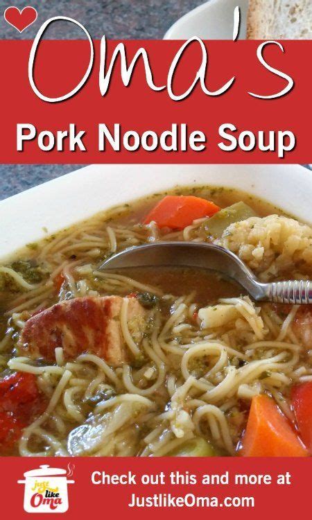This honey garlic glazed pork loin roast is the best pork loin recipe! ️ Pork Noodle Soup made Just like Oma * in 2020 | Pork noodle soup, Pork roast recipes, Pork noodles