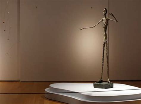 Alberto Giacometti Sculpture Pointing Man Sells For Record Breaking