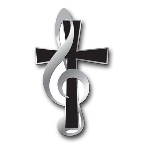 Cross And Treble Cleff By Music Tattoos Music Design