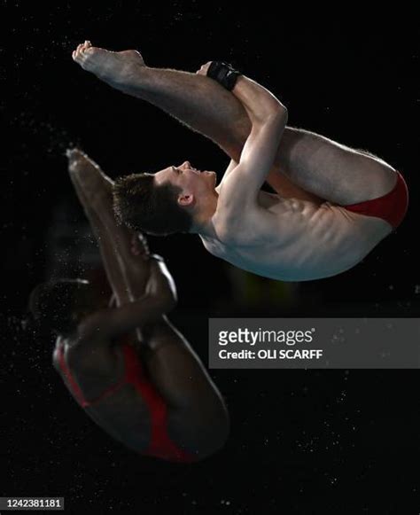 Springboard Diving For The Commonwealth Games Photos And Premium High