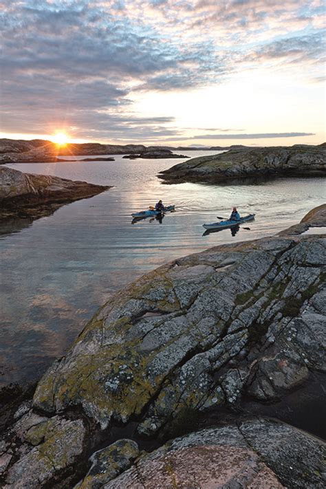 Paddla i ett av världens finaste vatten. Paddla kajak och tälta i Bohuslän - Tillväxt Norra Bohuslän