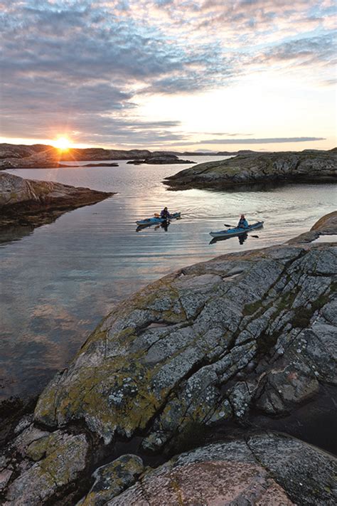 Ett slags skönare liv helt enkelt. Paddla kajak och tälta i Bohuslän - Tillväxt Norra Bohuslän
